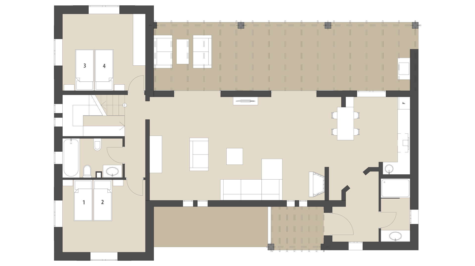 Finca Once Pinos: Planta Baja