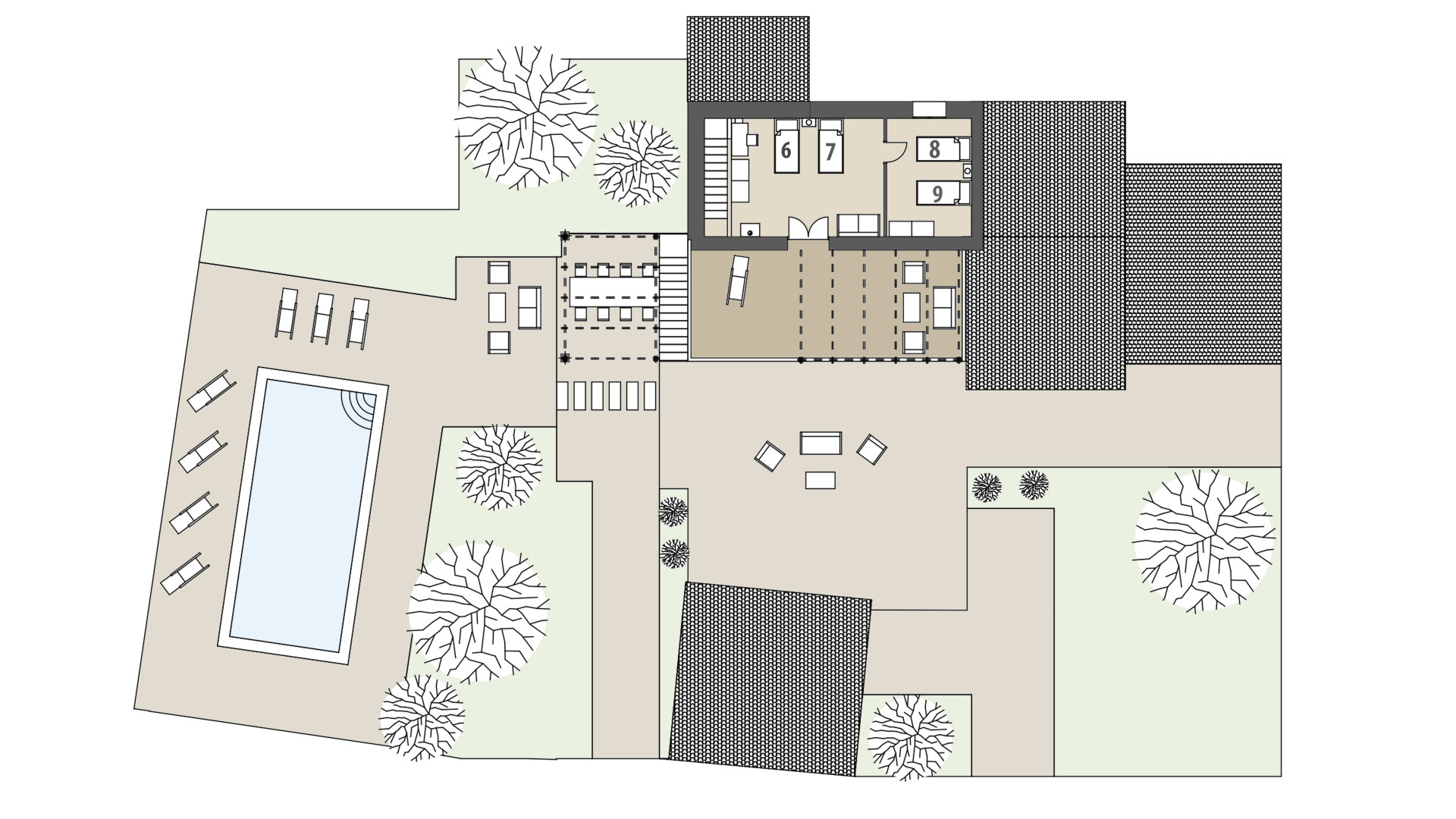 Finca Can Sua: Piso superior