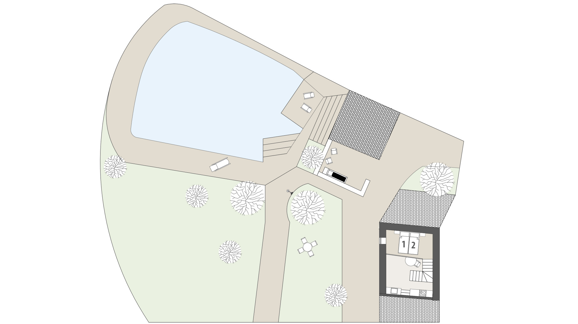 Apartamento rural Los Palmitos: Piso superior