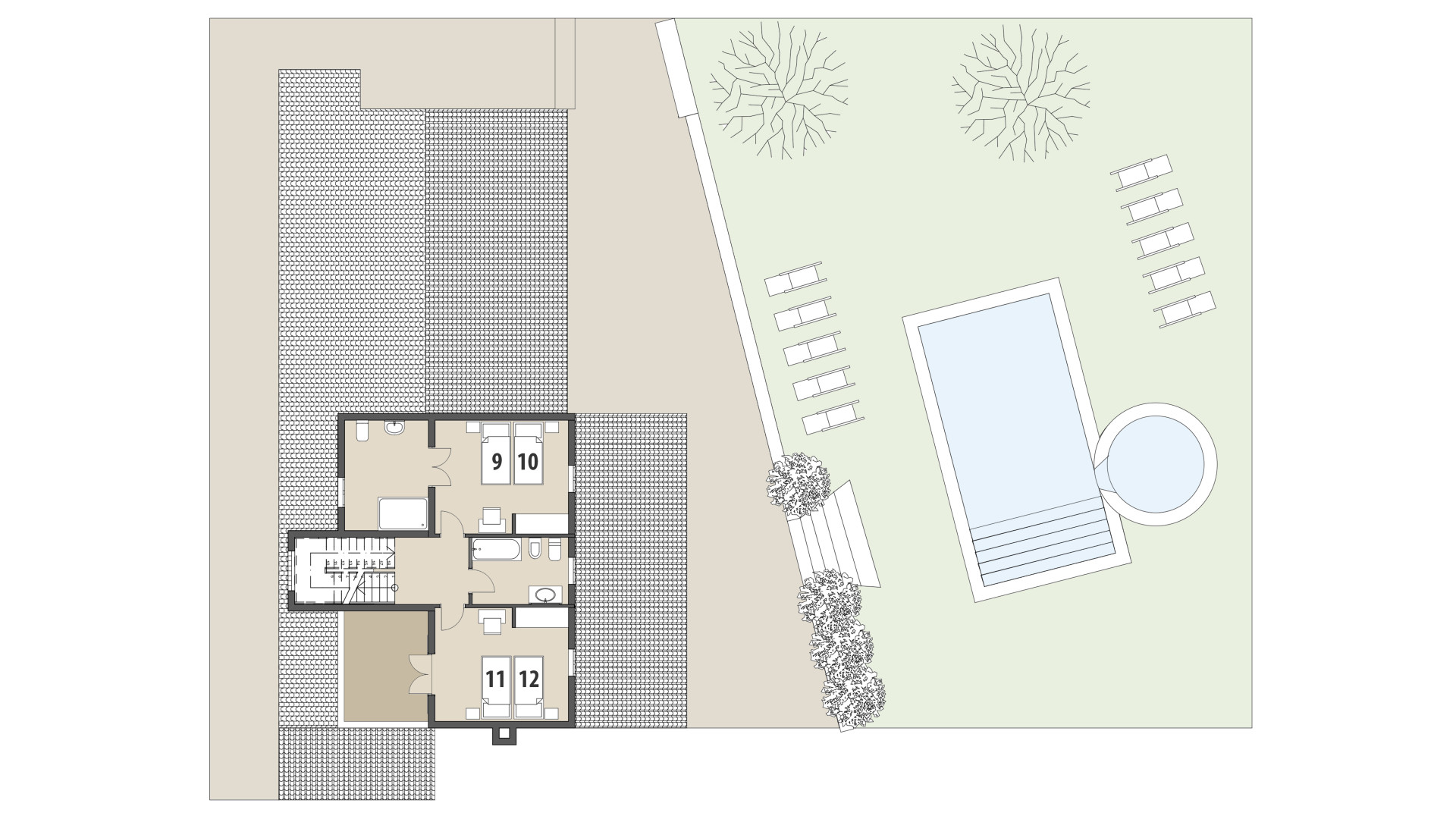 Finca Can Biel: Piso superior