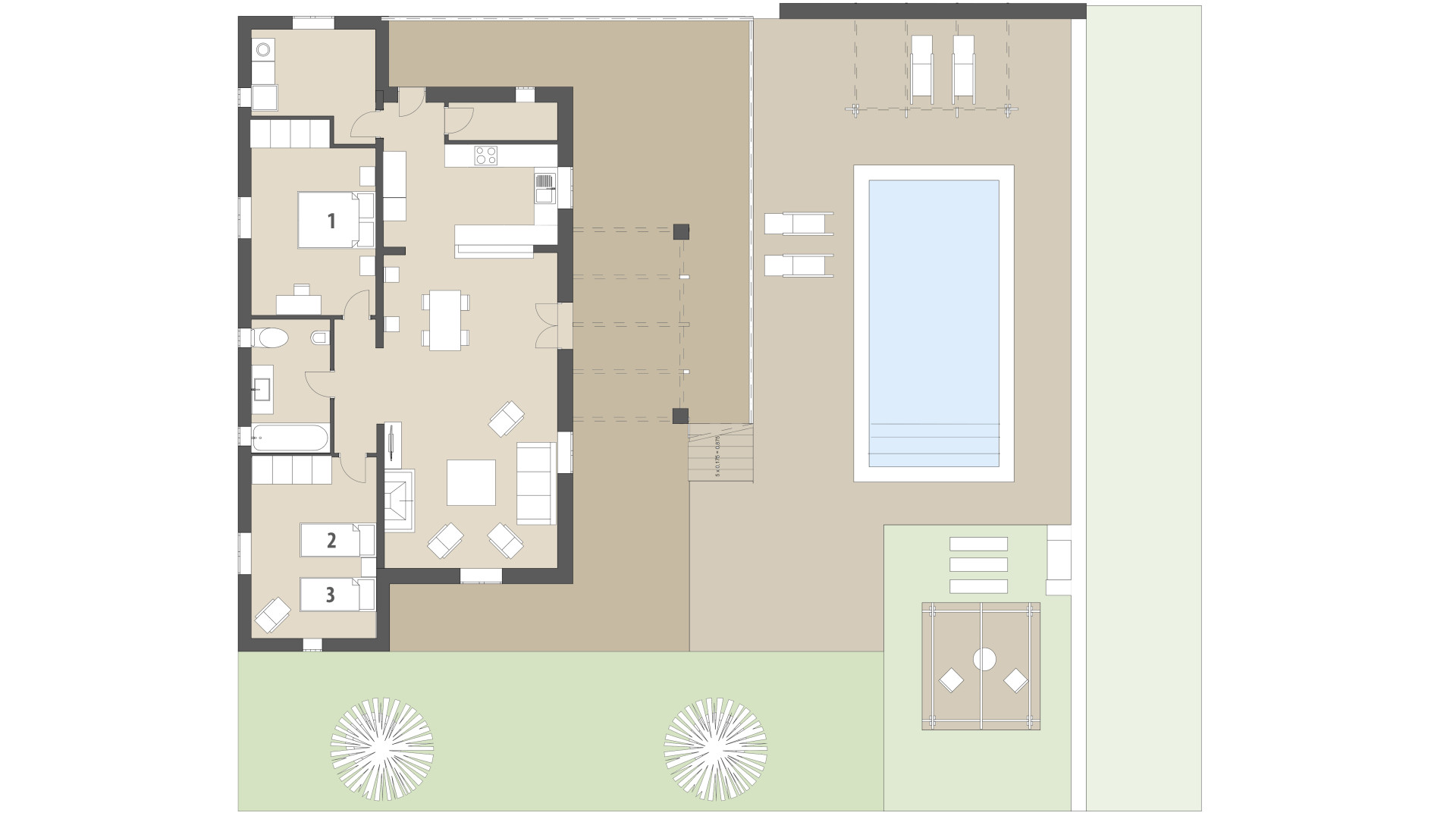 Finca Na Banya: Planta baja