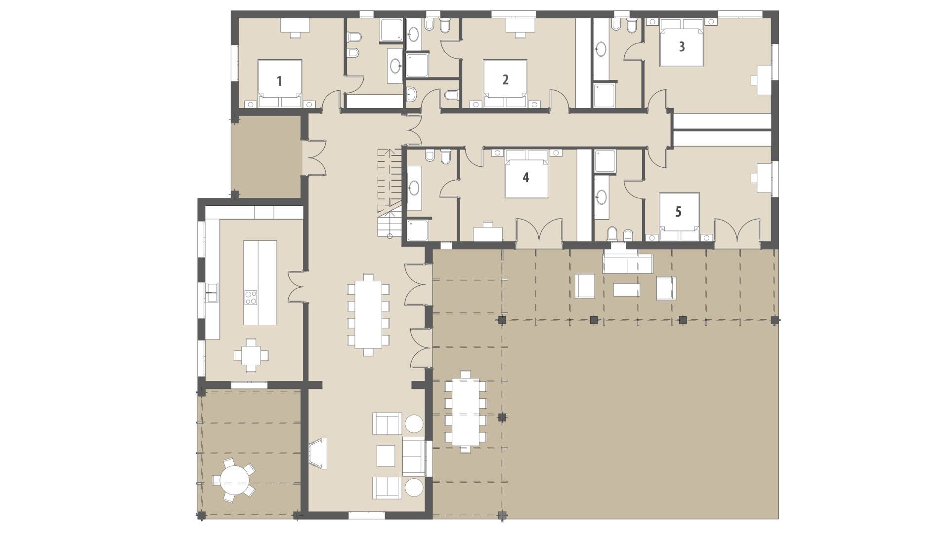 Finca Ribot: Planta baja