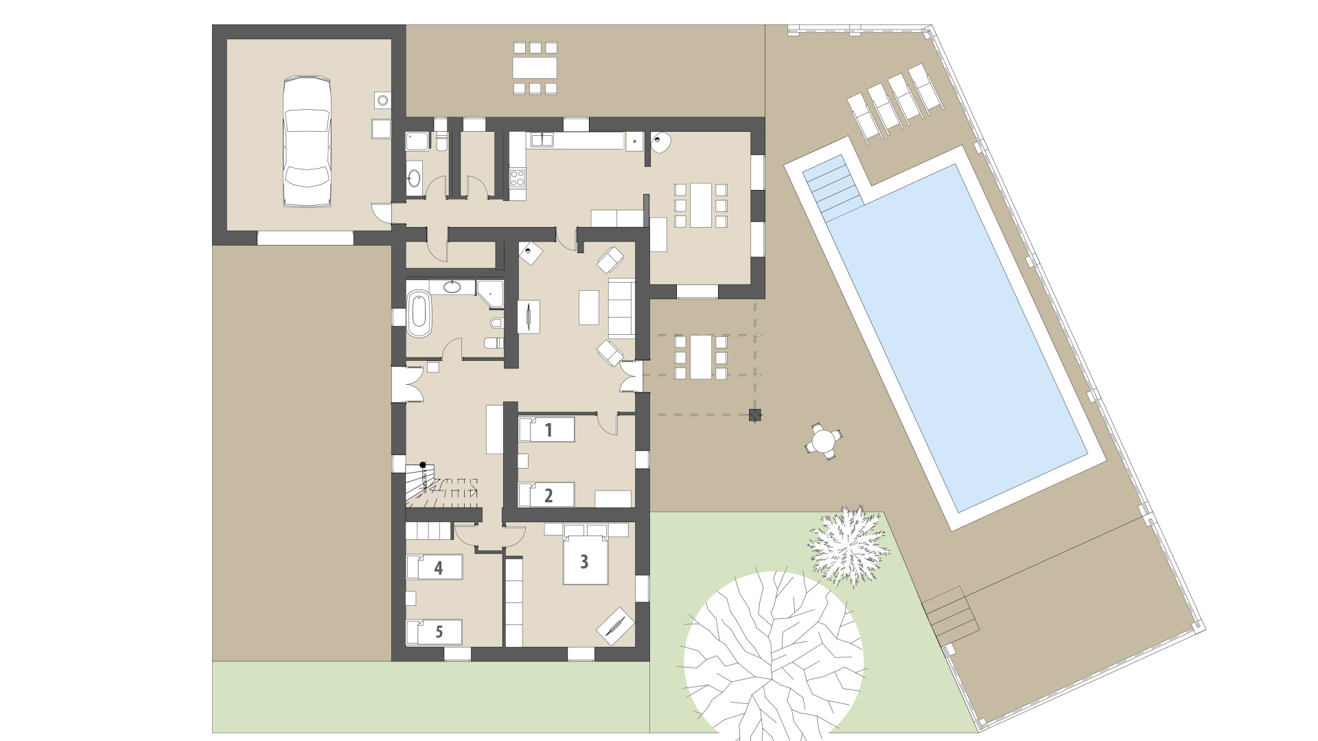 Finca Can Matxet: Planta baja
