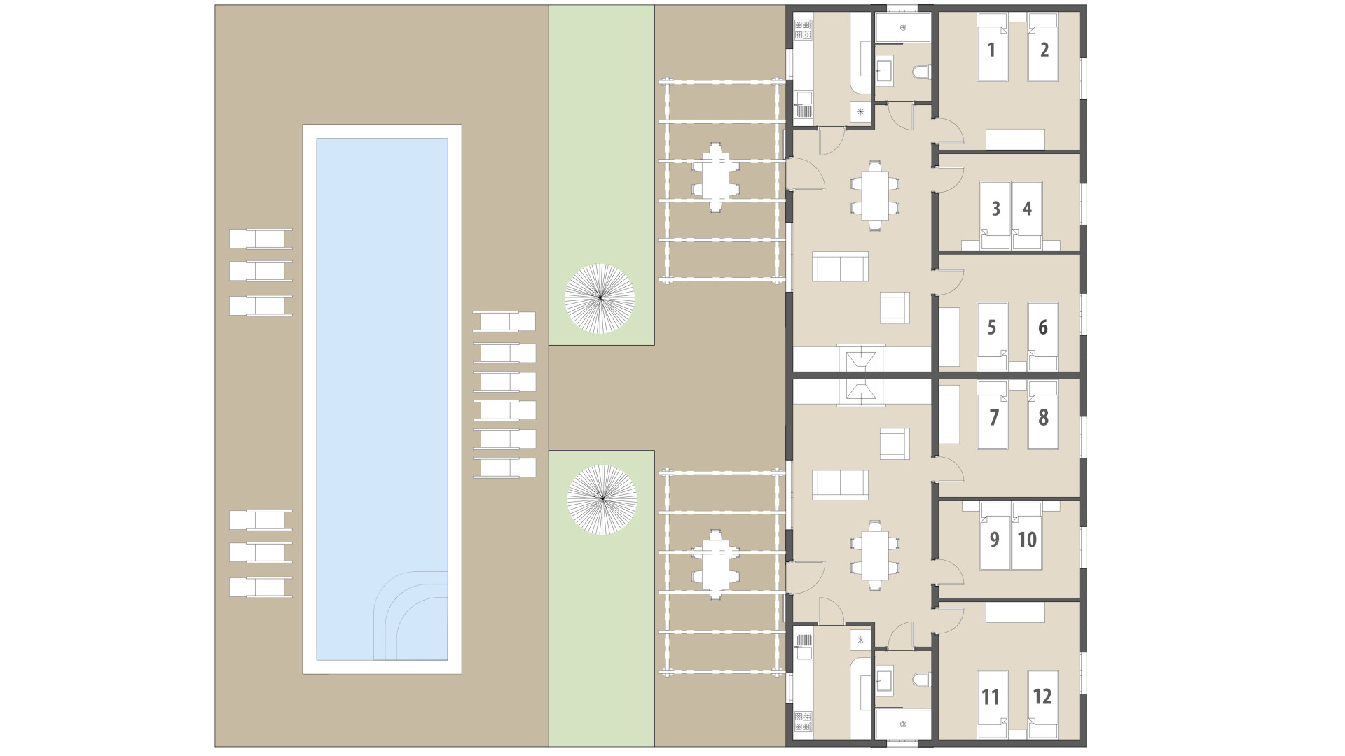 Finca Ca´n Amer: Planta baja