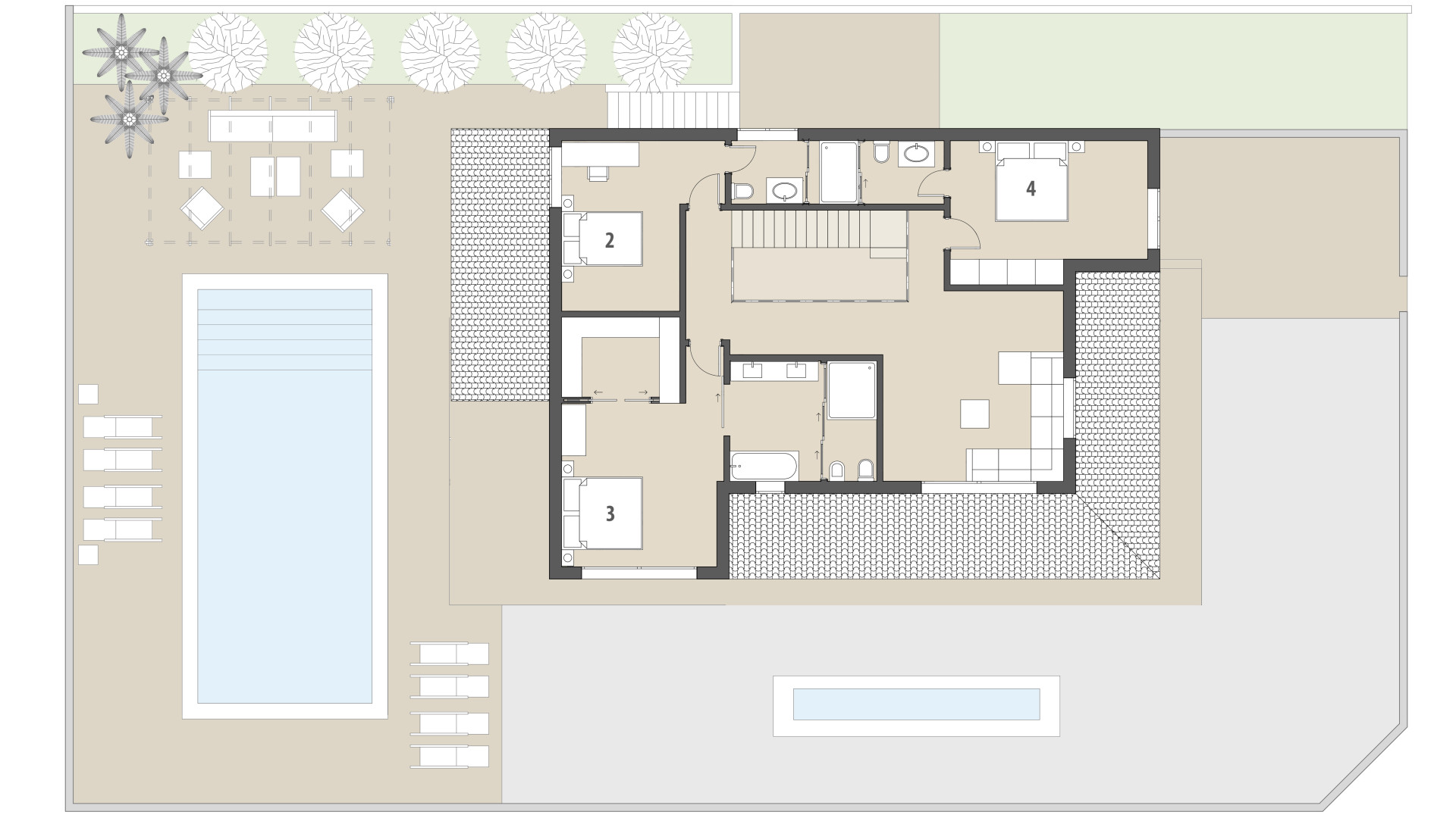 Finca Cap d'Olla: Piso superior