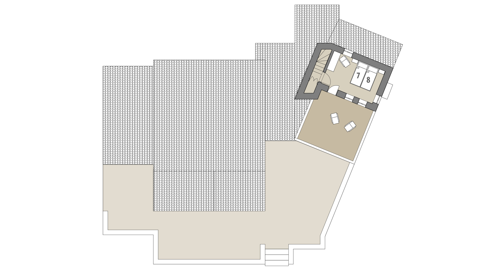 Finca Pepe: Piso superior