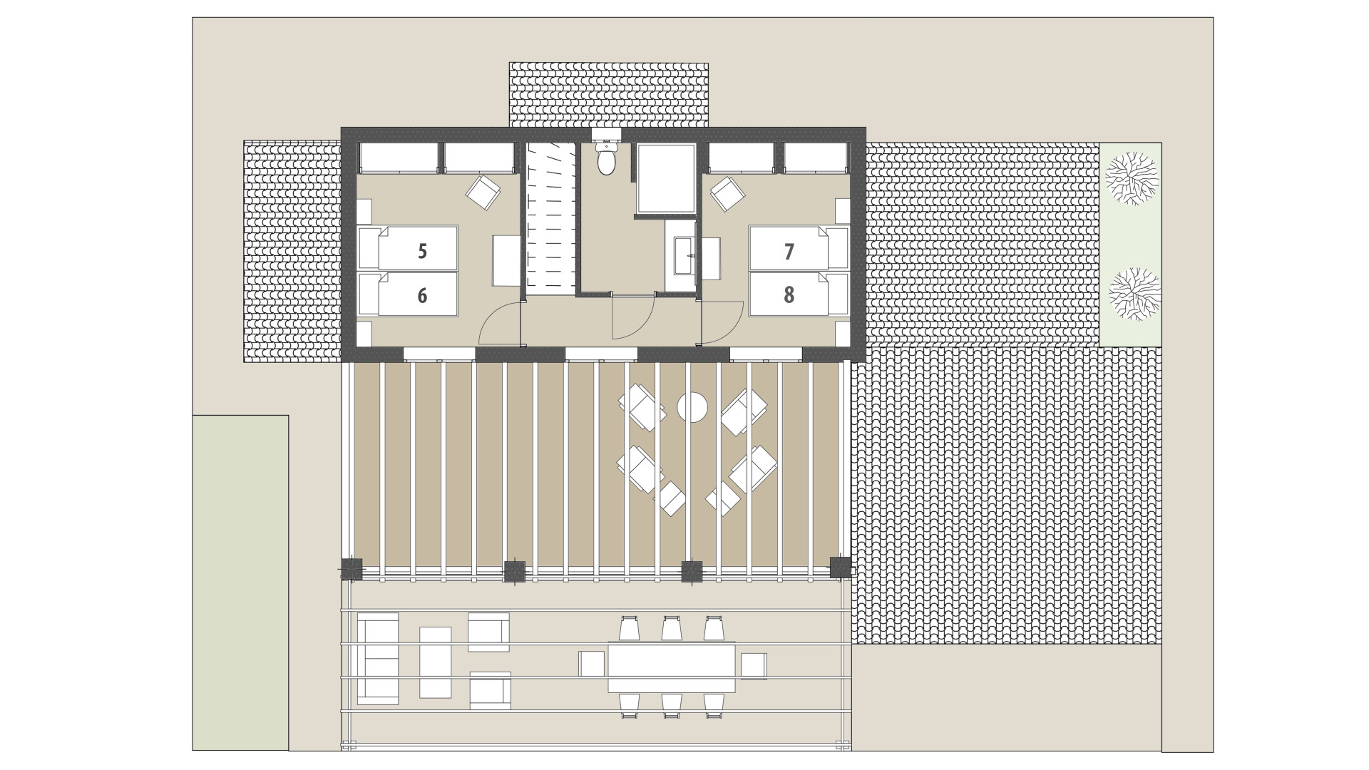 Finca Can Bossa: Piso superior