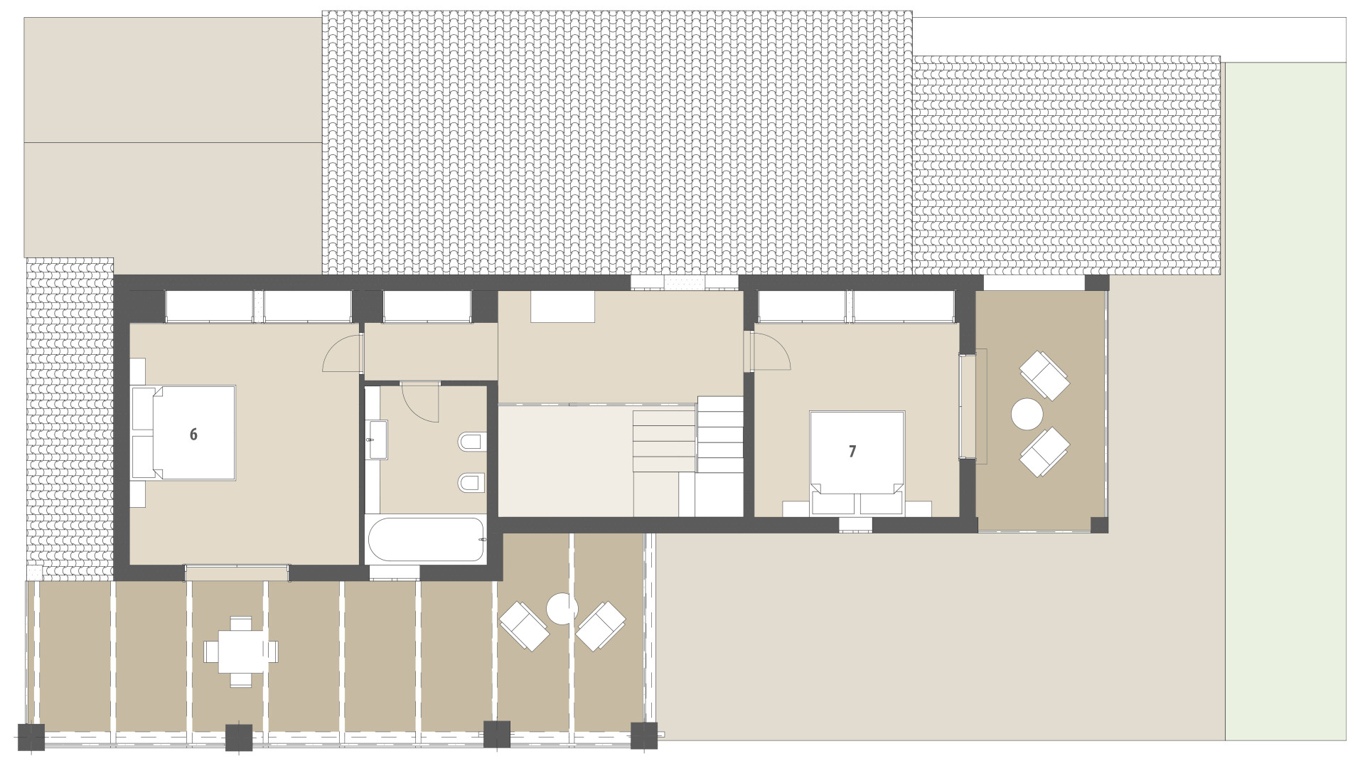 Finca Ca Na Siona: Piso superior